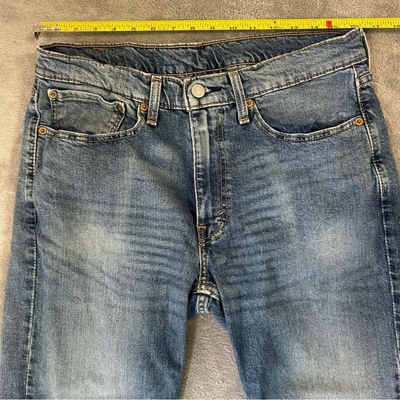 Levi’s Men 514 Jeans Medium Wash Boot Cut 34x30 - Picture 3 of 8